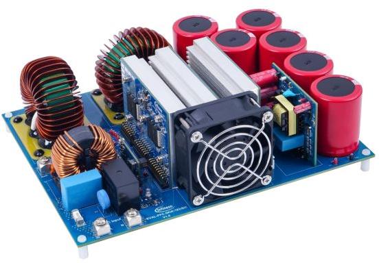 Infineon Technologies AG-EVAL1EDSICPFC5KWTOBO1 Energiemanagement, Entwicklungsplatinen und -kits 1ED21271S65F Gate and Power Driver 400V Output Evaluation Board