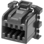 Conn Housing RCP 10 POS 1.25mm Crimp ST Cable Mount Black Bag