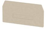 Weidmuller-1745150000 Steckverbinderzubehör Connector Accessories End Plate/Intermediate Plate Straight