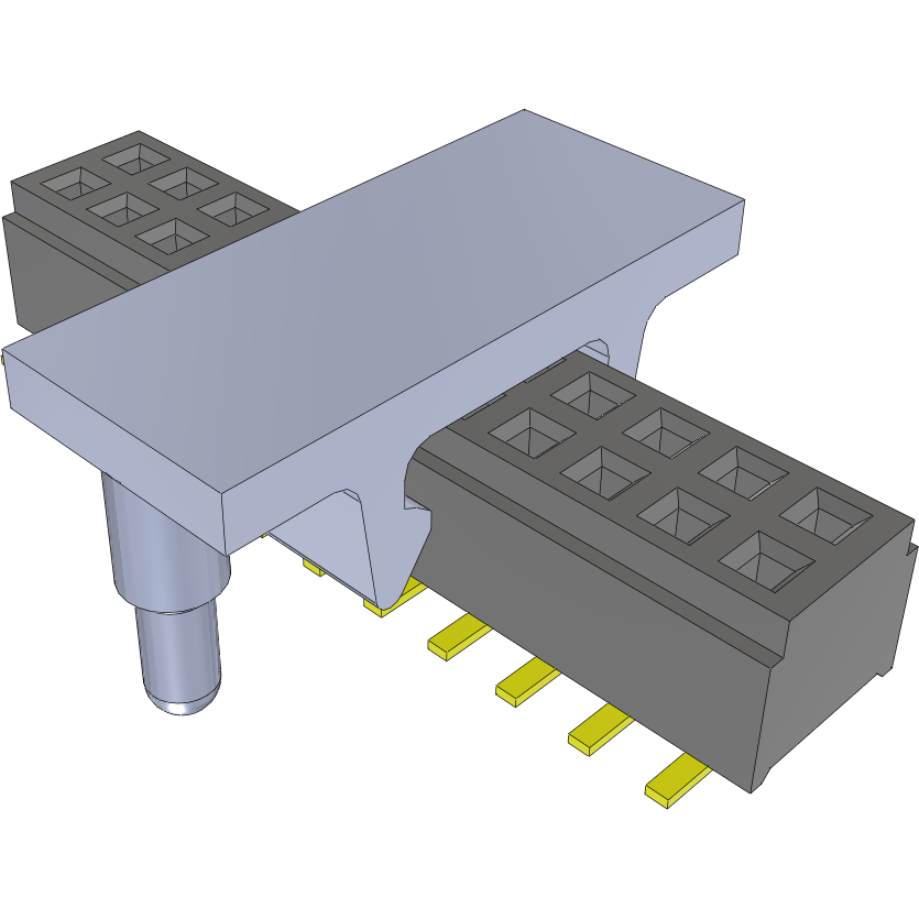 Samtec-CLM-112-02-H-D-PA-TR Steckverbinderleisten und Leiterplattenbuchsen Conn Micro Socket Strip SKT 24 POS 1mm Solder ST SMD T/R