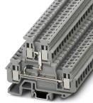 PHOENIX CONTACT-2800570 连接器接线板 Conn Feed-Through Modular Terminal Block F 4 POS Screw T DIN Rail 24A