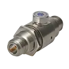 HUBER+SUHNER-3402.18.A RF-Steckverbinder Conn Type N Adapter 0Hz to 2000MHz 75Ohm ST F/F Gold