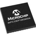 MCU 16-bit dsPIC 128KB Flash 3.3V 44-Pin QFN EP Tube