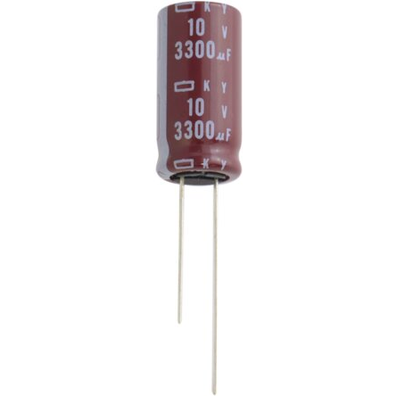 United Chemi Con-EKY-630ELL681ML25S Condensateurs en aluminium Cap Aluminum Lytic 680uF 63V 20% (16 X 25mm) Radial 7.5mm 2.6A 10000h 105°C Bulk