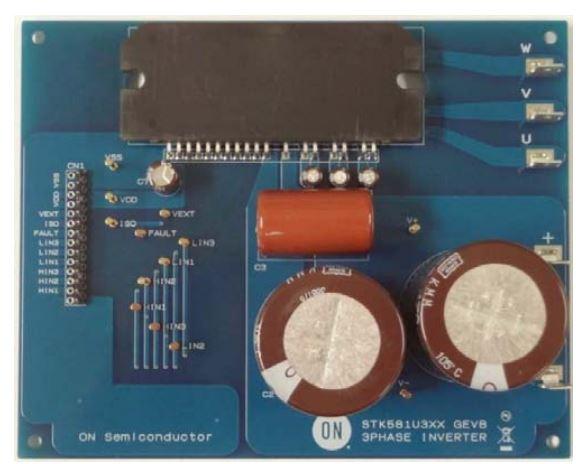 onsemi-STK581U3C2DGEVB Energiemanagement, Entwicklungsplatinen und -kits STK581U3C2D-E Motion Motor Control Evaluation Board