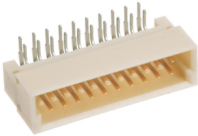 HARTING-09241206579 Steckverbinder, Mutterplatine Conn DIN 41612 M 20 POS 2.54mm Solder RA Thru-Hole