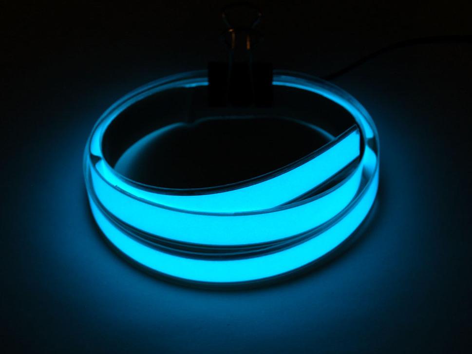 Adafruit Industries-415 Electroluminescent Indicators El Tape Strip Aqua Electroluminescent
