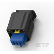 TE Connectivity-2141501-2 Carcaza de cables discretos de conector 3POS,1.5MM SFC,REC HSG,ASSY,SEALED,BU