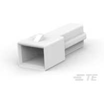 TE Connectivity-521744-1 Einzeladersteckverbinder, Gehäuse Conn Housing PL 1 POS Crimp ST Cable Mount Natural Carton