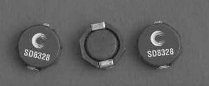 Eaton-SD8328-330-R Induktionsspule, Oberflächenmontage Inductor Power Shielded Drum Core 31.9uH/33uH 30% 100KHz Ferrite 1.45A 0.156Ohm DCR T/R