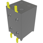 Conn Socket Strip SKT 4 POS 2.54mm Solder RA Side Entry SMD Tube