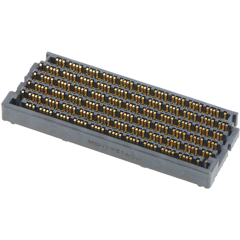 Molex-2091411110 Cabezales del conector y receptáculos PCB Conn Board to Board HDR 468 POS 0.9mm Solder ST Top Entry SMD T/R