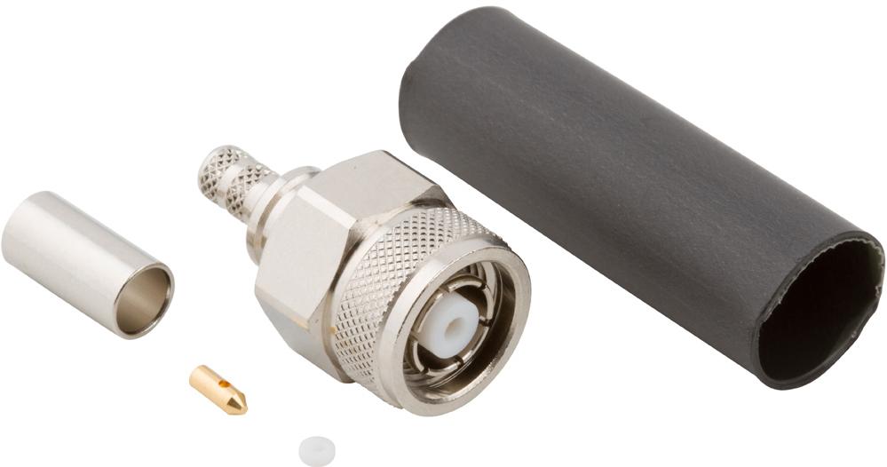 Amphenol RF-031-6502 RF-Steckverbinder Conn TNC 0Hz to 6GHz 50Ohm Solder ST Cable Mount F Gold