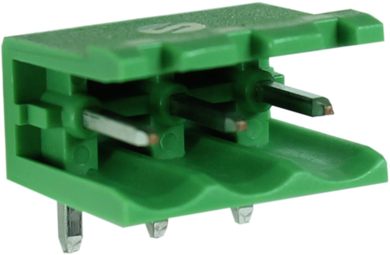 CamdenBoss Ltd-CTB9350/3AO Steckverbinderleisten und Leiterplattenbuchsen Conn Shrouded Header (2 Sides) HDR 3 POS 5mm Solder RA Side Entry Thru-Hole