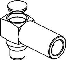 Radiall-R110170100W RF-Steckverbinder Conn MMCX 0Hz to 6GHz 50Ohm Crimp RA Cable Mount PL Gold Over Nickel