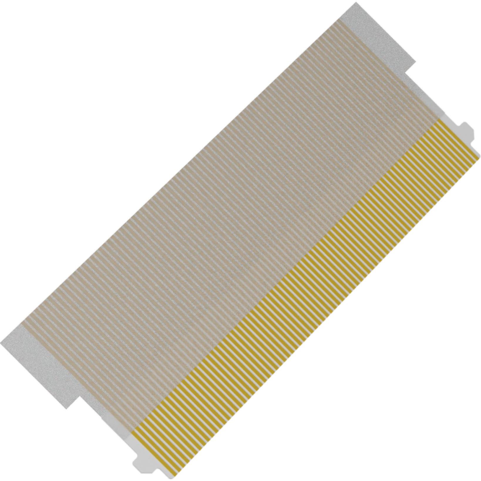 Molex-15025-0680 Flachband Kabelbaugruppen Cable Assembly 0.14m 0.4mm 80 to 80 POS Premo Flex FPC Jumper to Premo Flex FPC Jumper M-M Premo-Flex FFC Jumper Bag