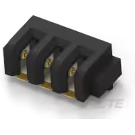 TE Connectivity-1612901-1 电池触点、电池夹和电池盒 Battery Connector 3 Cells Thermoplastic T/R