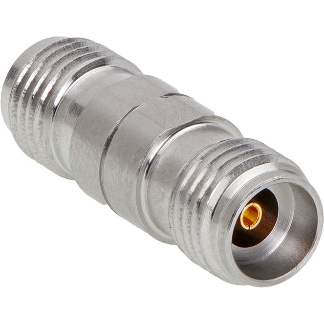 Molex-732520240 Connector RF Conn 2.92mm Adapter 0Hz to 40GHz 50Ohm ST F/F Gold Bag