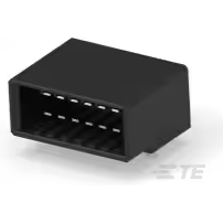 TE Connectivity-178306-5 Steckverbinderleisten und Leiterplattenbuchsen Conn Shrouded Header (4 Sides) HDR 12 POS 3.81mm Solder RA Side Entry Thru-Hole Box