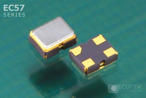 Ecliptek-EC5720TS-24.000M SMD-Quarzoszillator Oscillator XO 24MHz ±20ppm 15pF LVCMOS 60% 2.5V 4-Pin CSMD Bulk