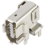 Conn Interface F 8 POS 0.5mm Solder RA SMD 8 Terminal 1 Port