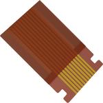 Cable Assembly 0.152m 0.5mm 10 to 10 POS FFC Jumper to FFC Jumper M-M Premo-Flex LVDS Jumper Bag