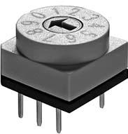 knitter-switch-DRS 61110 DIP-Schalter Switch DIP N.O./N.C. SP10T 10 Extended Shaft 0.15A 42VDC PC Pins 10000Cycles 2.54mm Thru-Hole