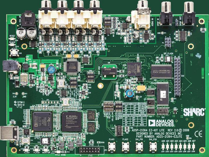Analog Devices-ADZS-21364-EZLITE Placas y kits de desarrollo del sistema integrado ADSP-21364 DSP Evaluation Board 300MHz CPU 512KB RAM 1MB/2MB Flash/SPI Flash Win 7 Enterprise/Win 7 Professional/Win 7 Ultimate/Win Vista Business SP2 32 bit/Win Vista Enterprise SP2 32 bit/Win Vista Ultimate SP2 32 bit/Win XP Professional SP3