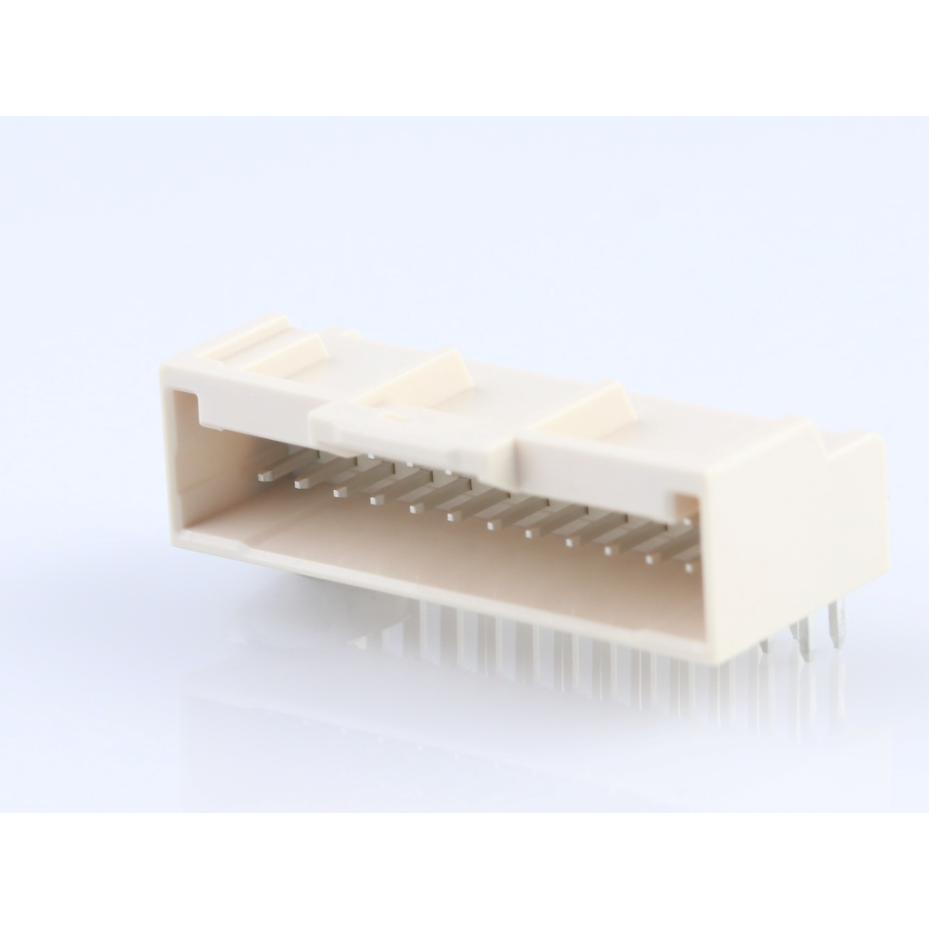Molex-5018762640 Steckverbinderleisten und Leiterplattenbuchsen Conn Shrouded Header (4 Sides) HDR 26 POS 2mm Solder RA Side Entry Thru-Hole iGrid Tray