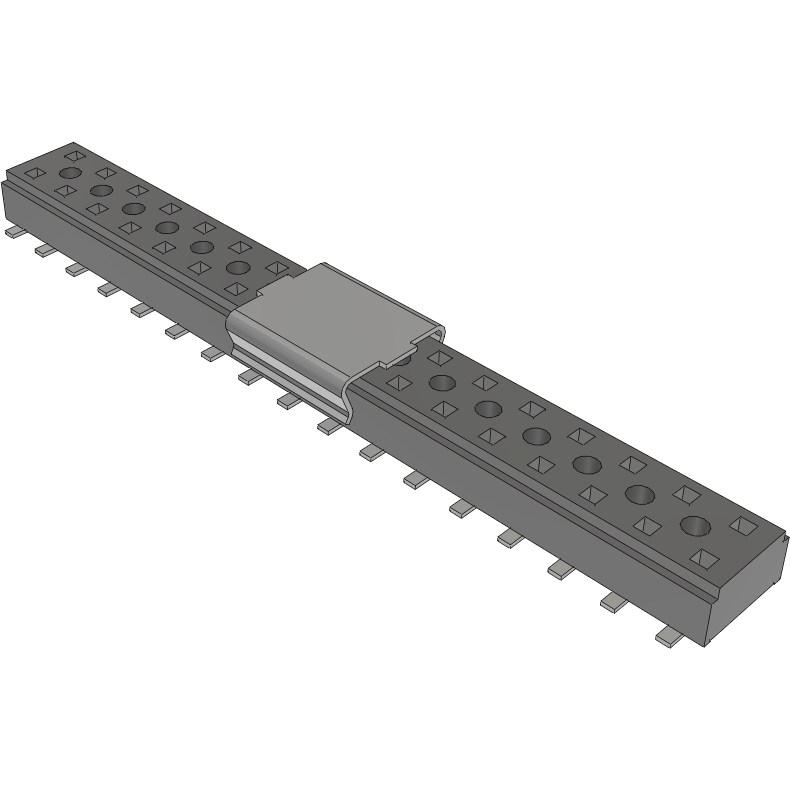 Samtec-CLT-117-02-FM-D-P-TR Steckverbinderleisten und Leiterplattenbuchsen Conn Socket Strip SKT 34 POS 2mm Solder ST Top Entry SMD TIGER CLAW™ T/R