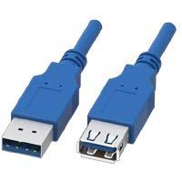 ADAM TECH-CA-USB3-AM-AF-3FT USB Kabelbaugruppen Cable Assembly 0.914m USB 3.0 Type A to USB 3.0 Type A 9 to 9 POS F-M