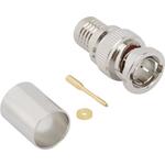 Conn BNC 0Hz to 12GHz 75Ohm Crimp ST Cable Mount M Gold Bag