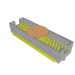 Conn Shrouded Header (4 Sides) HDR 80 POS 0.635mm Solder ST SMD T/R