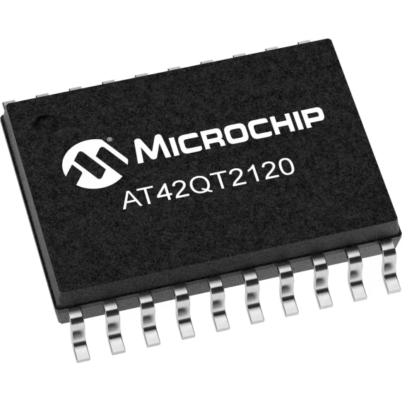Microchip Technology-AT42QT2120-XUR 触摸屏控制器 Capacitive Touch Screen 12 Key 20-Pin TSSOP T/R