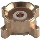 HUBER+SUHNER-82_MMBX-S50-0-15/111_NM RF-Steckverbinder Conn MMBX 12.4GHz 50Ohm Solder ST SMD F Gold Over Nickel Phosphorus T/R