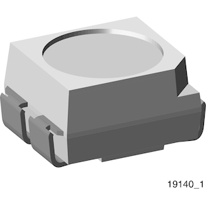 Vishay-VLMV3100-GS18 LED LED Bi-Color Green/Red 565nm/635nm 3-Pin PLCC T/R