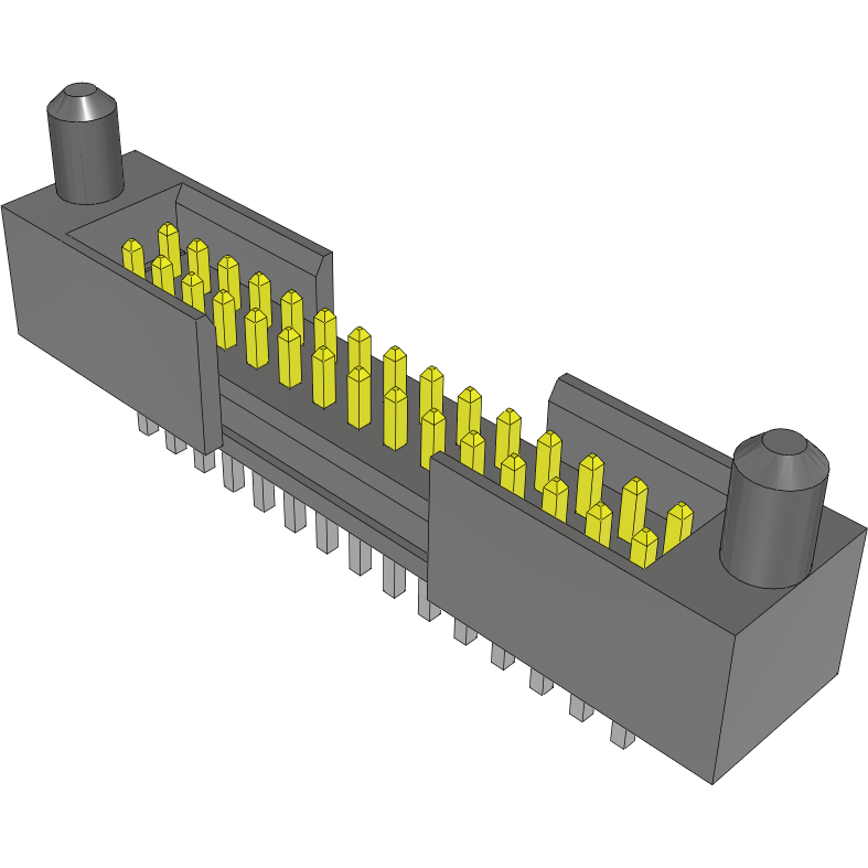 Samtec-FTSH-115-03-F-D-EP Steckverbinderleisten und Leiterplattenbuchsen Conn Shrouded Header (4 Sides) HDR 30 POS 1.27mm Solder ST Top Entry Thru-Hole Tube