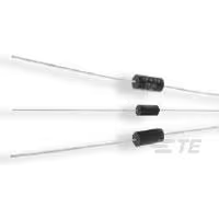 TE Connectivity-UPW50B10RV Résistance simple fixée par alésage Res Wirewound 10 Ohm 0.1% 0.5W(1/2W) ±3ppm/°C Conformal Coated AXL Box/Loose