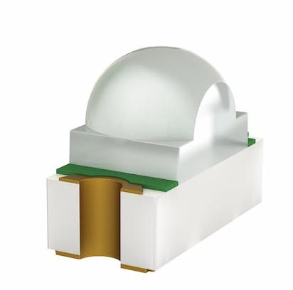 Rohm-CSL0902VT1C LED LED Uni-Color Red Automotive 2-Pin Chip LED T/R