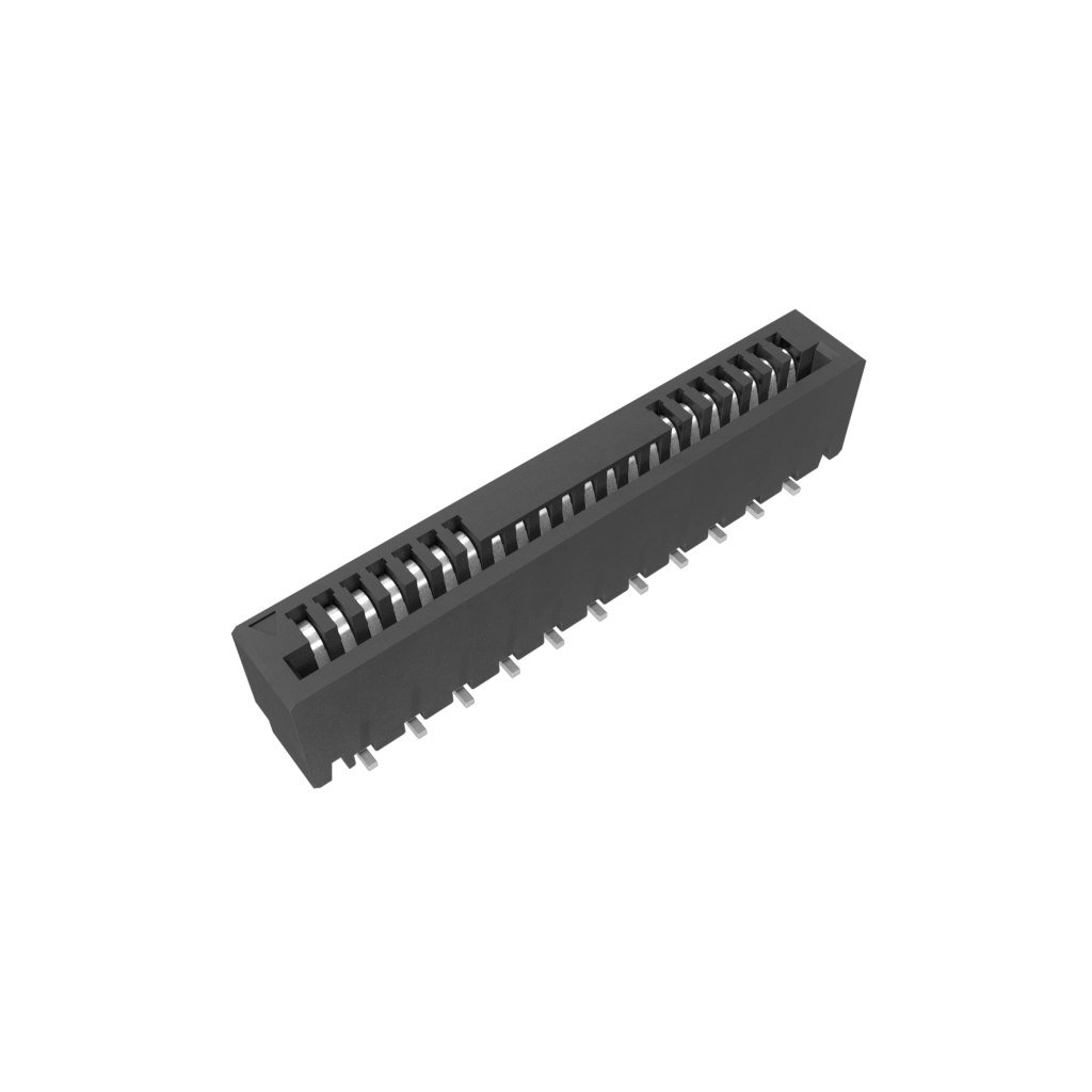 Amphenol Communications Solutions-HFW22S-2STE1HLF Conector FFC-FPC Conn FFC/FPC Connector SKT 22 POS 1mm Solder ST SMD T/R