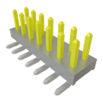 Conn Unshrouded Header HDR 14 POS 2mm Solder ST Top Entry SMD Tube