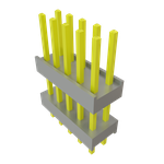 Conn Board Stacker HDR 10 POS 2.54mm Solder ST Top Entry Thru-Hole Bulk