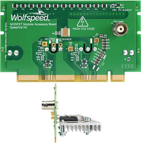 WOLFSPEED, INC-MOD-PWR-MM-C3M0075120D Kits et outils de développement C3M0075120D MOSFET Daughter Card