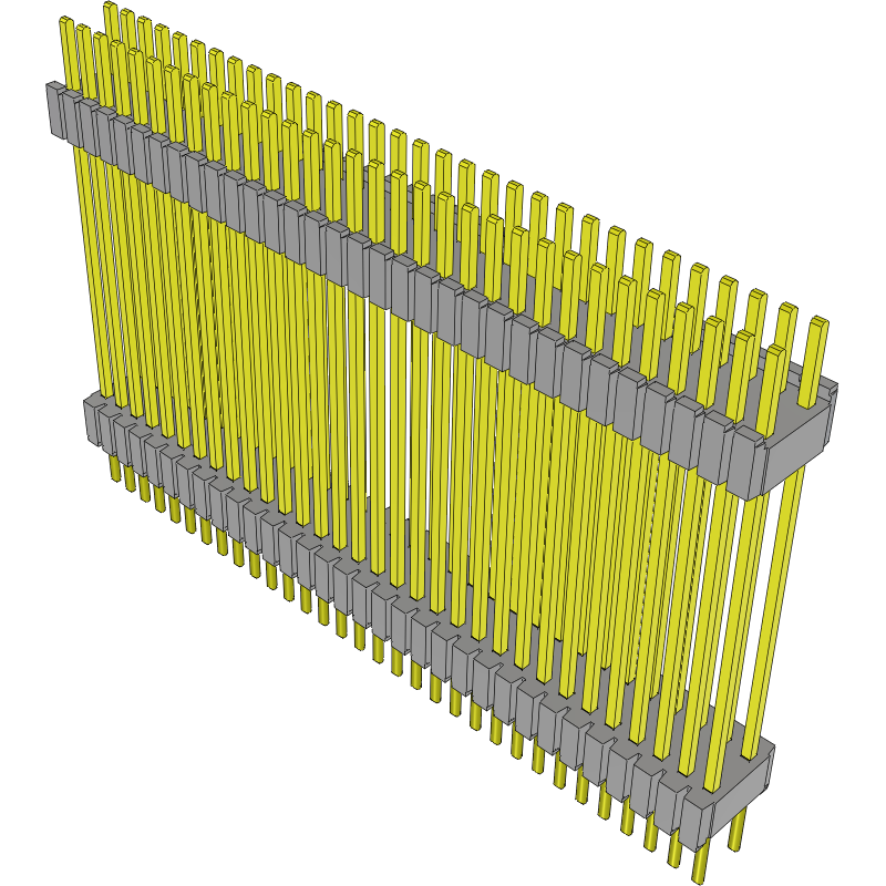 Samtec-DWM-32-61-G-D-810 Steckverbinderleisten und Leiterplattenbuchsen Conn Board Stacker HDR 64 POS 1.27mm Solder ST Thru-Hole Tube