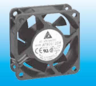 Delta Electronics-AFB0612SH-ABF00 Gebläse und Lüfter DC Fan Axial Ball Bearing 12V 4V to 13.8V 34.15CFM 44.5dB 60 X 60 X 25.4mm