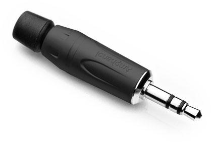 Amphenol-KS3PB Steckverbinder für Audio und Video Conn 3.5MM Stereo Phone Plug PL 3 POS Solder ST Cable Mount 3 Terminal 1 Port