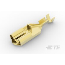 TE Connectivity-63119-2 Terminales del conductor Quick Disconnect Terminal 18-22AWG Brass F 24.15mm Reel/Strip