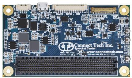 Connect Tech Inc-ASG008 Tarjetas y tableros portadores Sprocket Carrier for NVIDIA Jetson TX2 and Jetson TX1