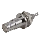 HUBER+SUHNER-22_SHV-50-0-3/100_NE RF-Steckverbinder Conn SHV 0Hz to 0.3GHz 50Ohm Solder ST Panel Mount RCP Gold Over Nickel Single