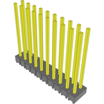 Conn Unshrouded Header HDR 20 POS 2.54mm Solder ST Top Entry Thru-Hole Bulk